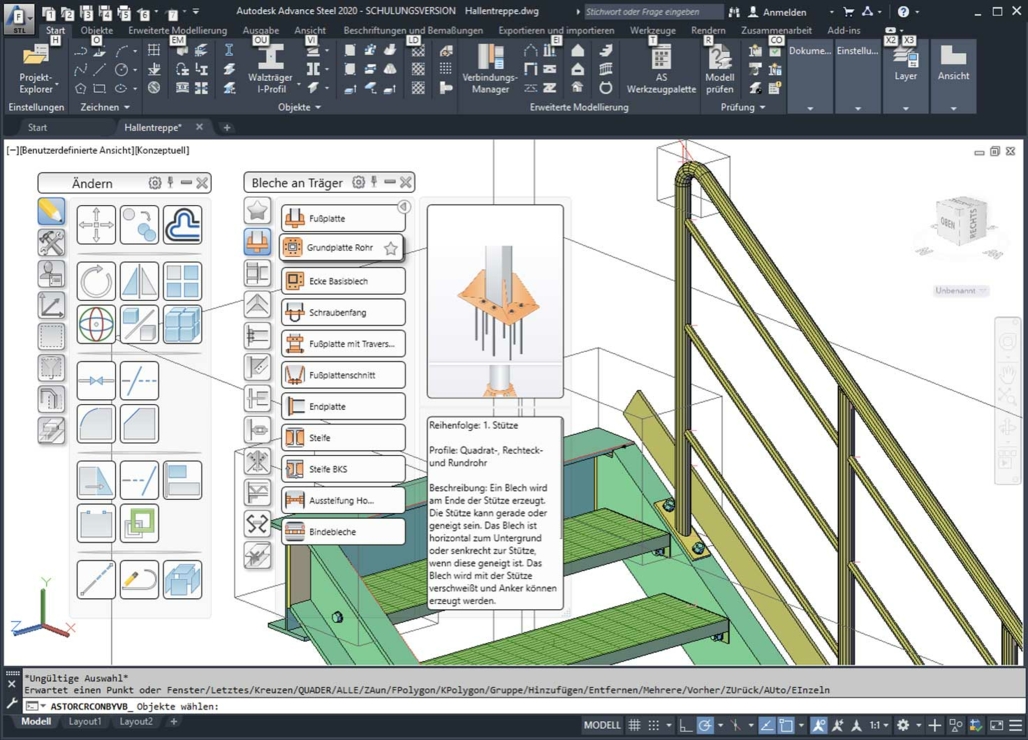advance-steel-2020-hallentreppe